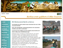 Tablet Screenshot of e-bike-touren-berlin.de